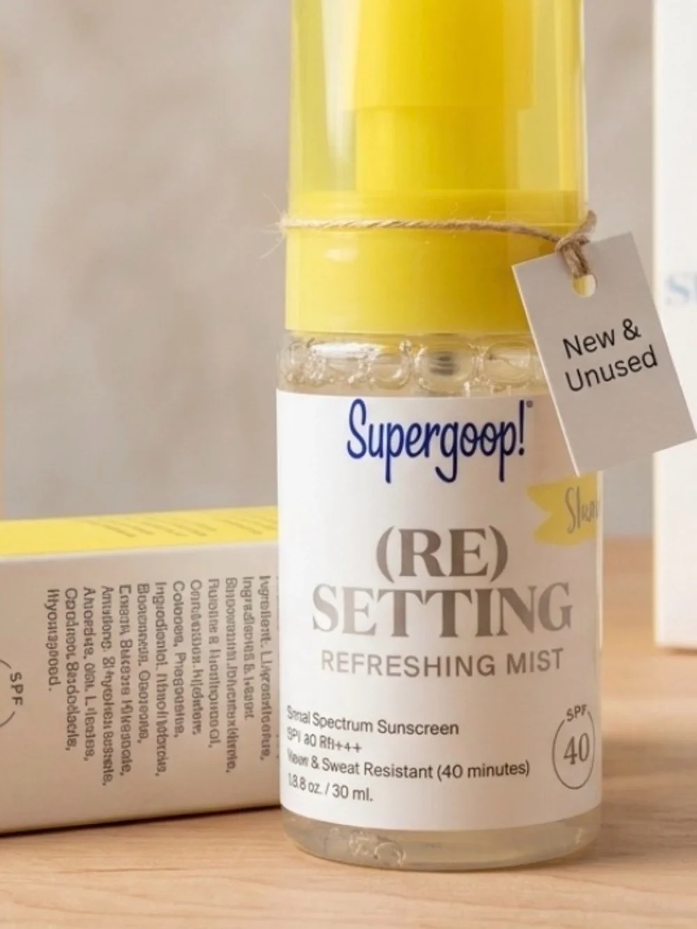 Supergoop! (RE)SETTING Refreshing Mist SPF 40 –30ml